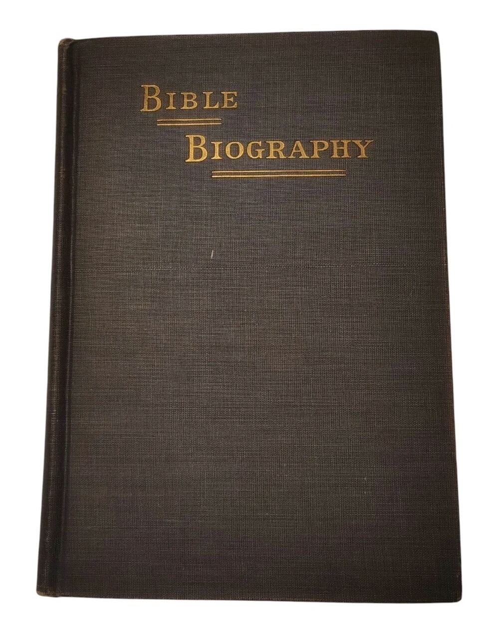 Bible Biography A Portrayal Of The characters In Holy Writ Lutheran 4th Grade